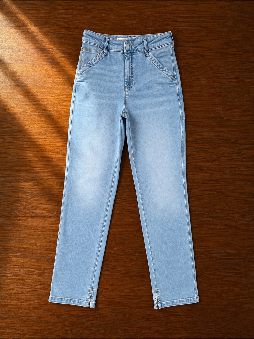 Pilcro by Anthropologie Light Blue High-Rise Jeans Sz 31